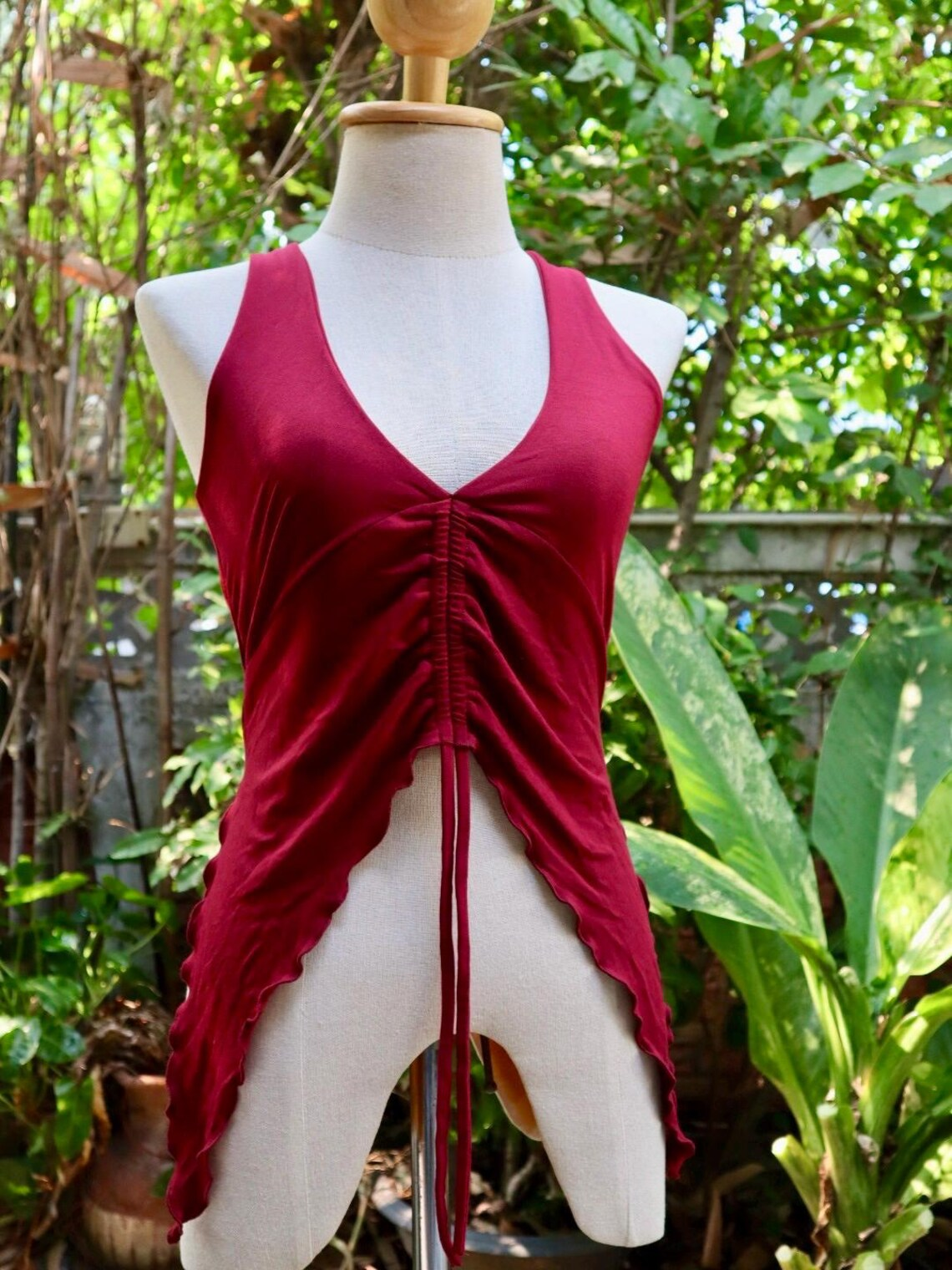 Burning-Man-Kleidung, Divine-Yoga-Top, Festivalbekleidung, Tribal-Kleidung