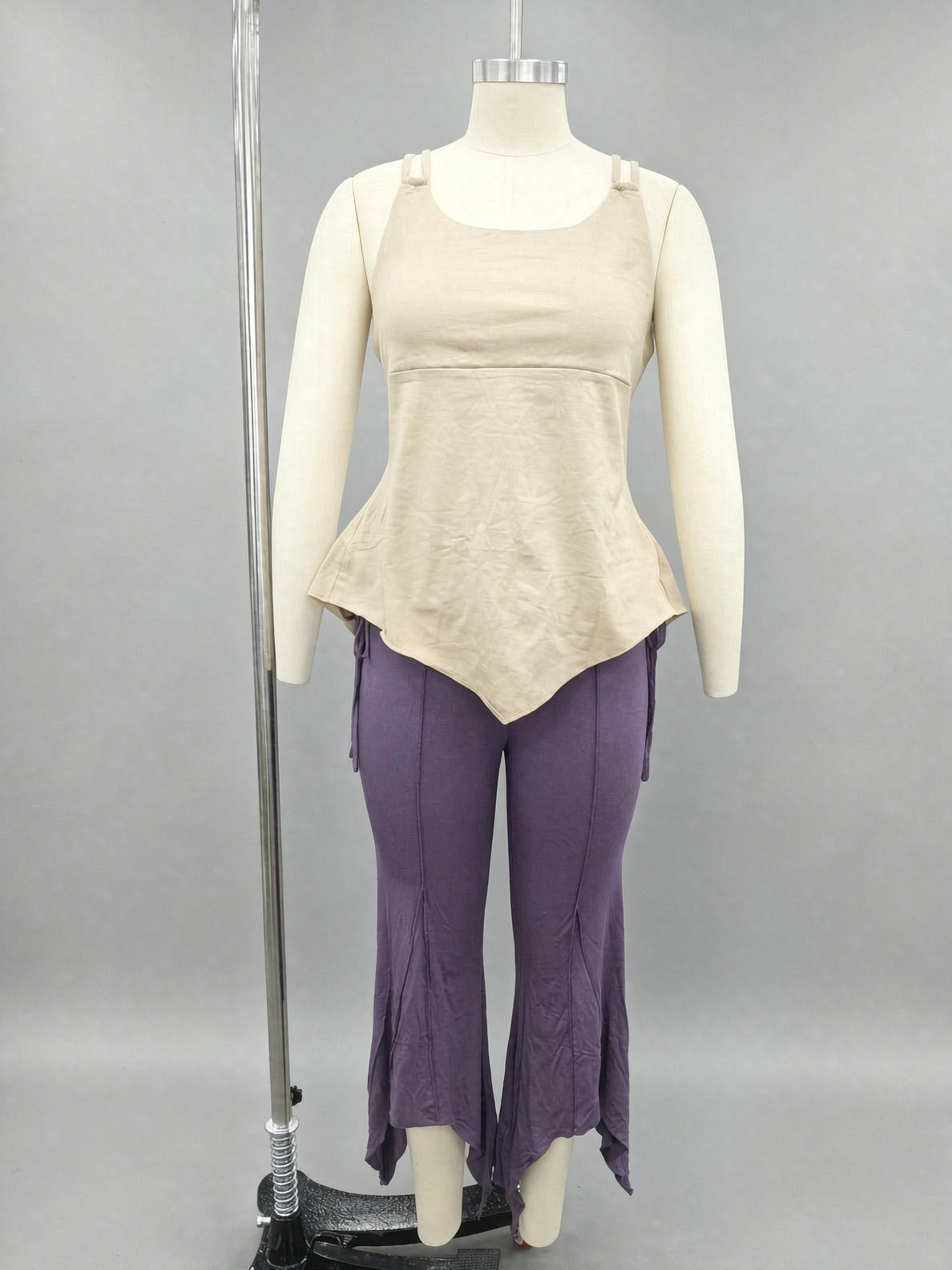 Spitze Pixie-Hose: Boho-Festival-Leggings im Psytrance-Tribal-Stil